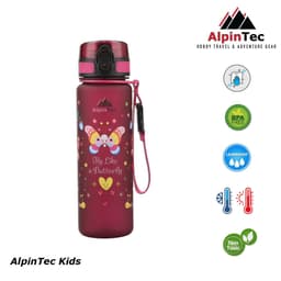 Παγούρι Alpin tec Kids Πεταλούδα Κόκκινο 500ml 1